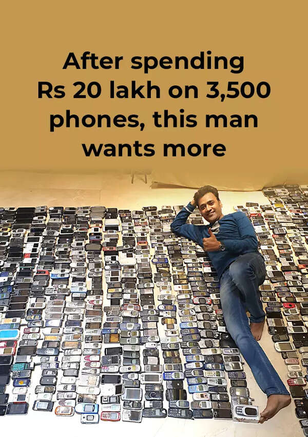 After spending Rs 20 lakh on 3,500 phones, this man wants more