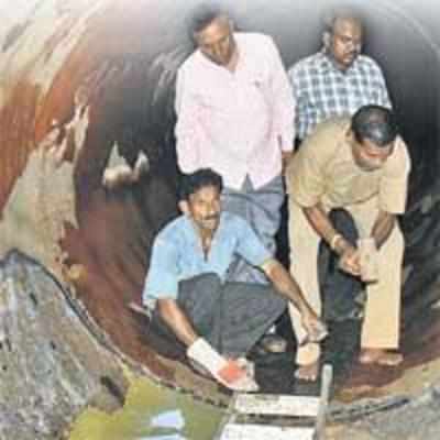 Centre refuses to fund BMC's plan to plug water leak