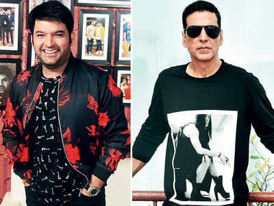 Akshay Kumar's early morning laughter club with Kapil Sharma