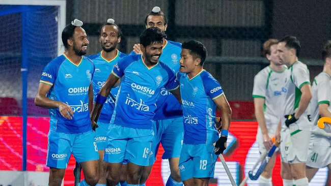 FIH Pro League: India crush Ireland 4-0