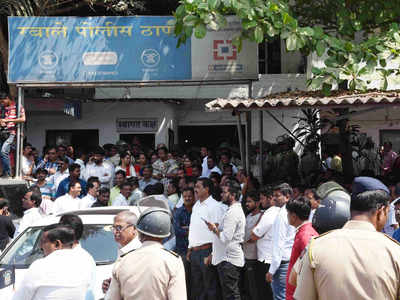 Scuffle broke out between NCP-Sena workers; cross FIRs filed