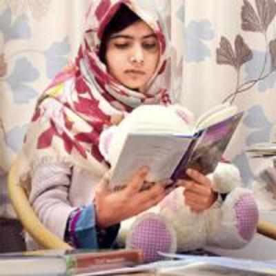 Still reading: Malala thanks well-wishers for '˜saving her life'