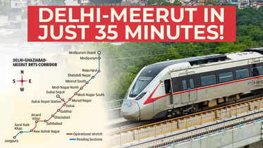 Namo Bharat Trains: Travel From Delhi To Meerut In Just 35 Minutes ...