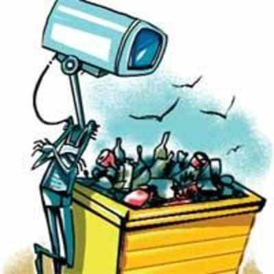 Now, spy cameras at rubbish dumps
