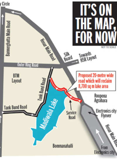 Techie push for easy commute may erase lake off the city map