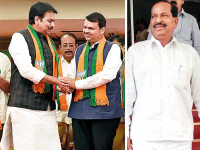 Congress, NCP lose 2 heavyweights to BJP
