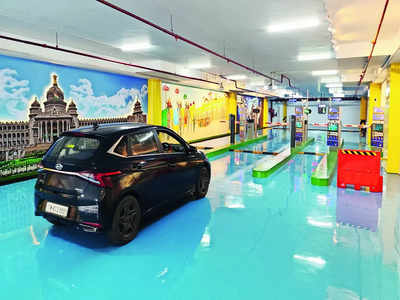 Smart parking facility remains under utilised