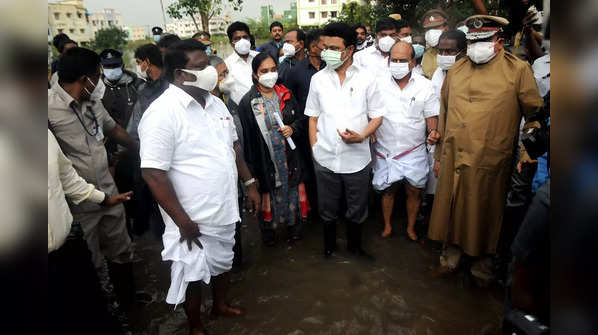 Tamil Nadu rain in pics: Life disrupted; Stalin reviews flood-hit areas