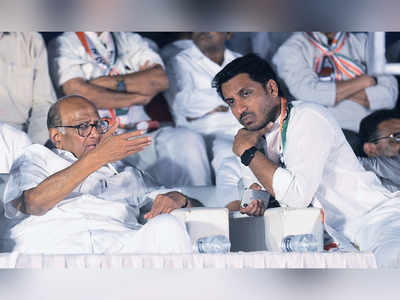 Parth Pawar meets Sharad Pawar to explain his position after criticism
