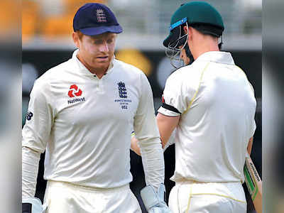 Australia win first Ashes Test but focus on headbutt