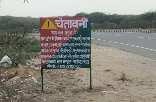 Aravali forest areas in Haryana get signage, helpline to curb illegal waste dumping