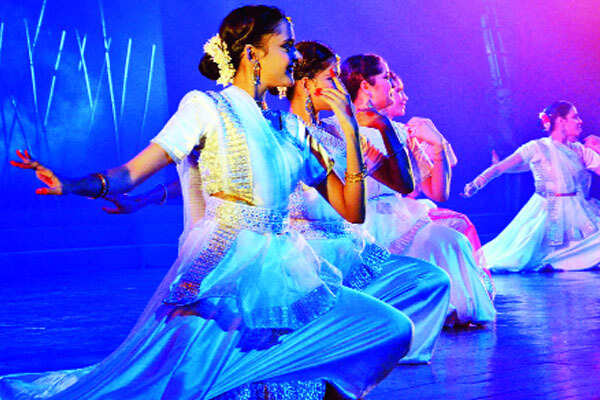 Shovana Narayan teamed up with the Grammy Award-winning Buddhist monks for a recent dance and music production in Delhi