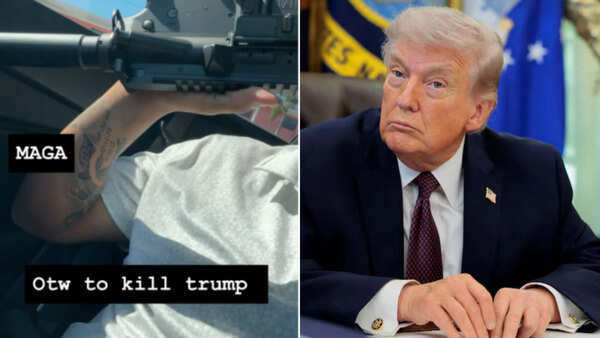 ‘MAGA otw to kill Trump’: Florida man arrested for threatening US president, posting photo with rifle