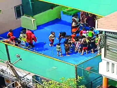 Preschool pool party drowns in disapproval