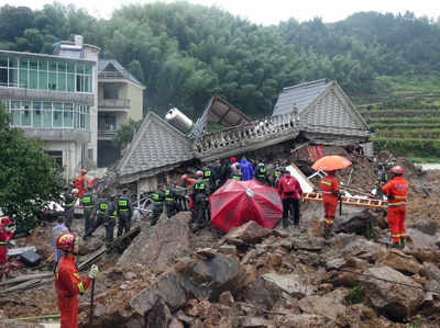 3 killed, over 26 missing in landslides in China