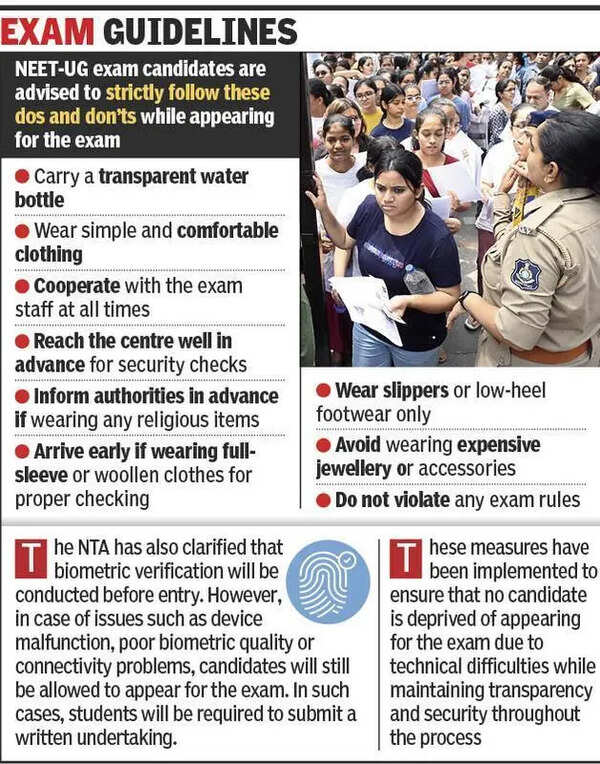 Over 85,000 candidates from Gujarat set for NEET-UG on May 3, Sunday