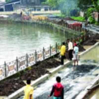 Kala talao beautification almost complete