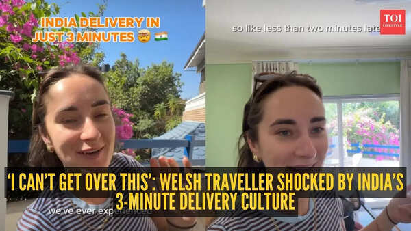 ‘The UK could never’: Welsh traveller left speechless after getting delivery in just 3 minutes in India