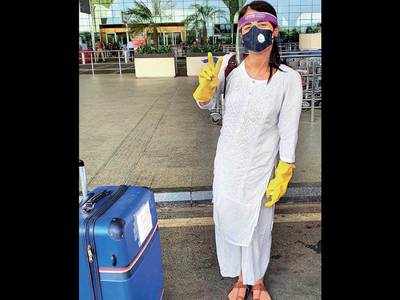 Radhika Madan's airport look is the new normal