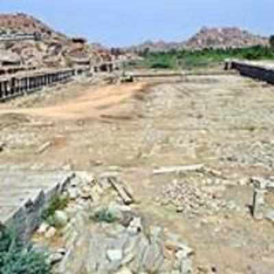 A new road emerges in Hampi