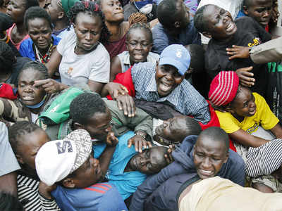 Several injured in stampede in Nairobi