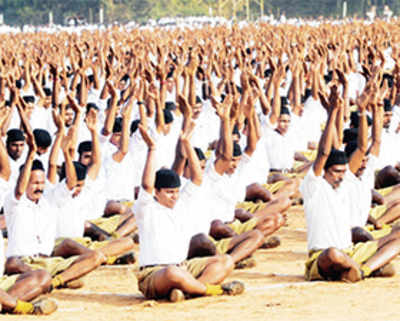 Fifty new RSS shakhas were opened in Mumbai this year