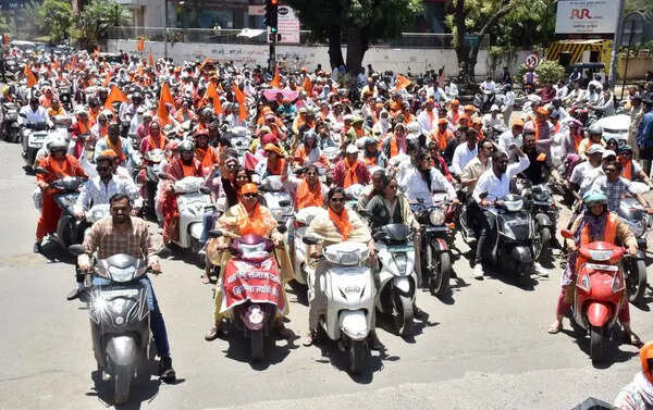 MLA leads bike rally against harassment at Nashik IT firm