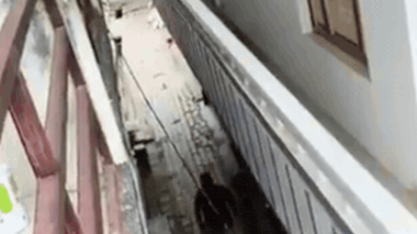 Man assaults 6-year-old daughter, forces her into roadside drain in UP- video
