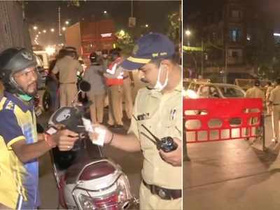 Night curfew: Mumbai police conduct checks; CM Thackeray asks state machinery to stay alert