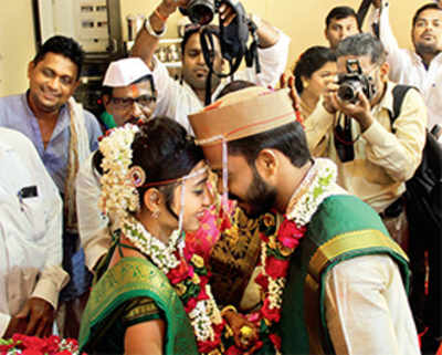 After trial by fire, a wedding for Priyanka