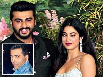 Arjun Kapoor and Janhvi Kapoor mark their first joint appearance on Koffee With Karan