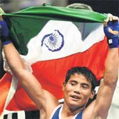 Nanao powers India to gold