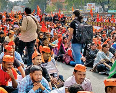 Maratha morcha gets tepid response in Nagpur