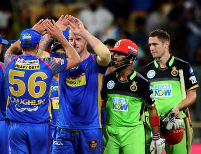 Highlights: RCB vs RR, IPL 2018: Rajasthan Royals beat Royal Challengers Bangalore by 19 runs