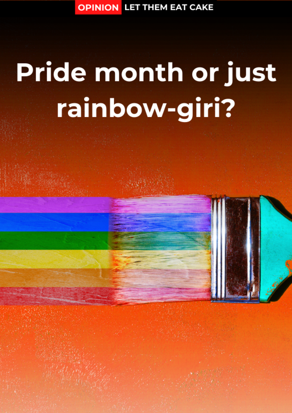 Pride month or just rainbow-giri?