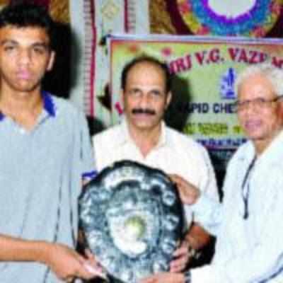 Local lad shines as chess champ