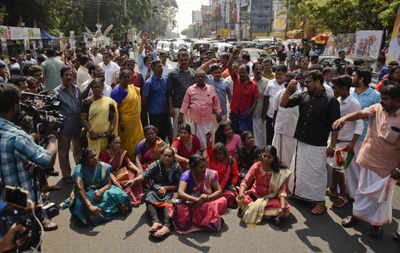 Sabarimala Karma Samithi calls for hartal in Kerala tomorrow; protest spreads across the state