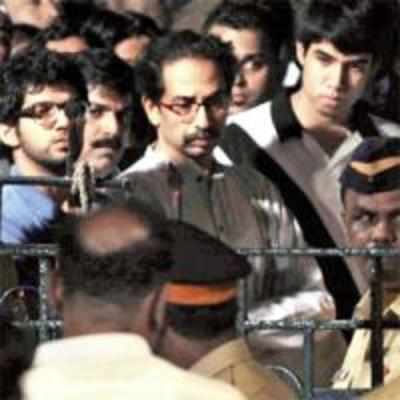 Torn apart, family comes together for ailing Sena chief