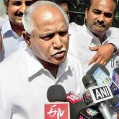 BSY haggles for CM's chair, BJP keeps mum