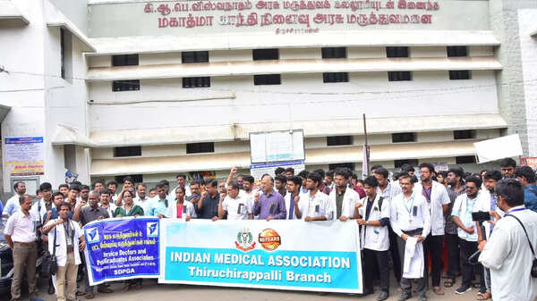 Attack on Chennai doctor: Trichy doctors demand increased security for them