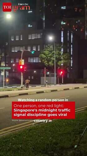 Viral Singapore Clip Wins Hearts With Late-Night Patience