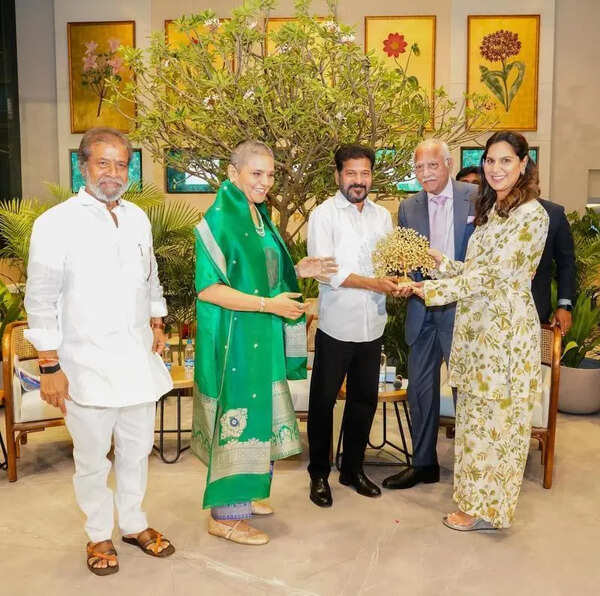 Telangana chief minister Revanth Reddy announces plans for health city near Hyderabad airport
