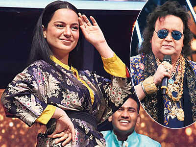 Song and dance for Bappi Lahiri and Kangana Ranaut