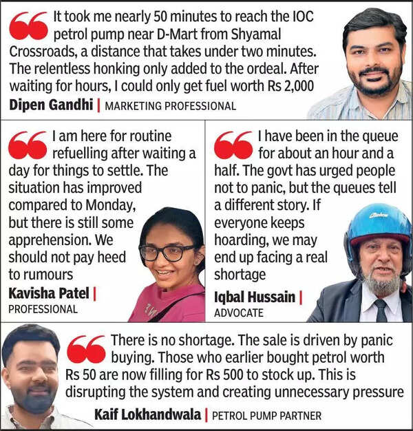 Gujarat: Panic pushes petrol sales to more than double in a day