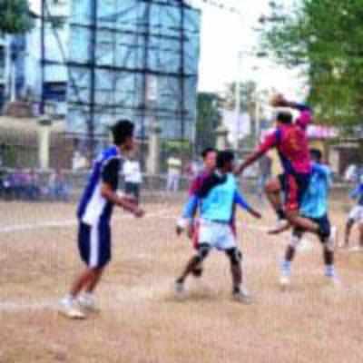 KDMC mayor cup handball show held in Kalyan