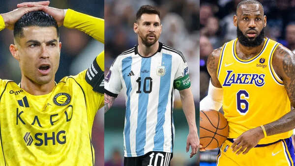 World’s highest-paid athletes in 2026: Cristiano Ronaldo tops the list with $300 million with Messi and LeBron James following