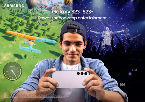 With a sustainable design and longer battery, level up your style quotient with Galaxy S23 & S23+