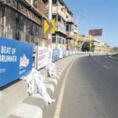 JJ flyover advertisements to go