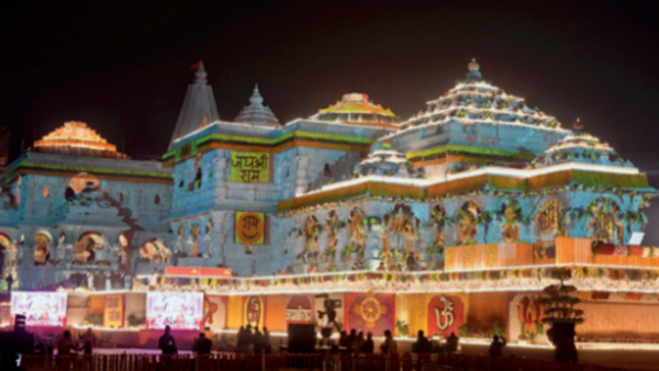 Ayodhya Ram Mandir Inauguration | Ram Temple Inauguration - Times Of India