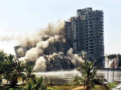 All illegal Kochi flats demolished